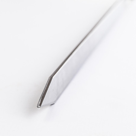 Шампур нержавеющий 620*12*3 мм с деревянной ручкой в Туле