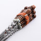 A set of skewers 670*12*3 mm in a leather quiver в Туле