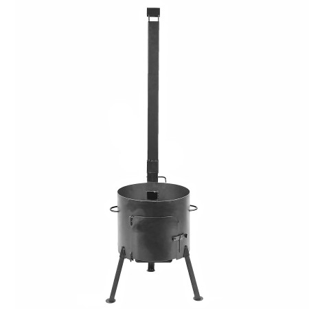Stove with a diameter of 410 mm with a pipe for a cauldron of 16 liters в Туле