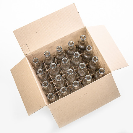 20 bottles of "Guala" 0.5 l without caps in a box в Туле