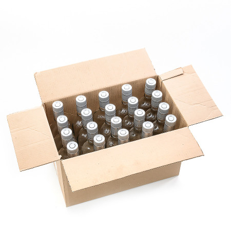 20 bottles "Flask" 0.5 l with guala corks in a box в Туле